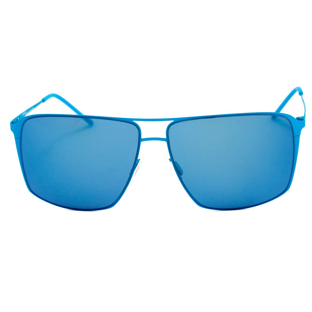 Blue Metal Sunglasses
