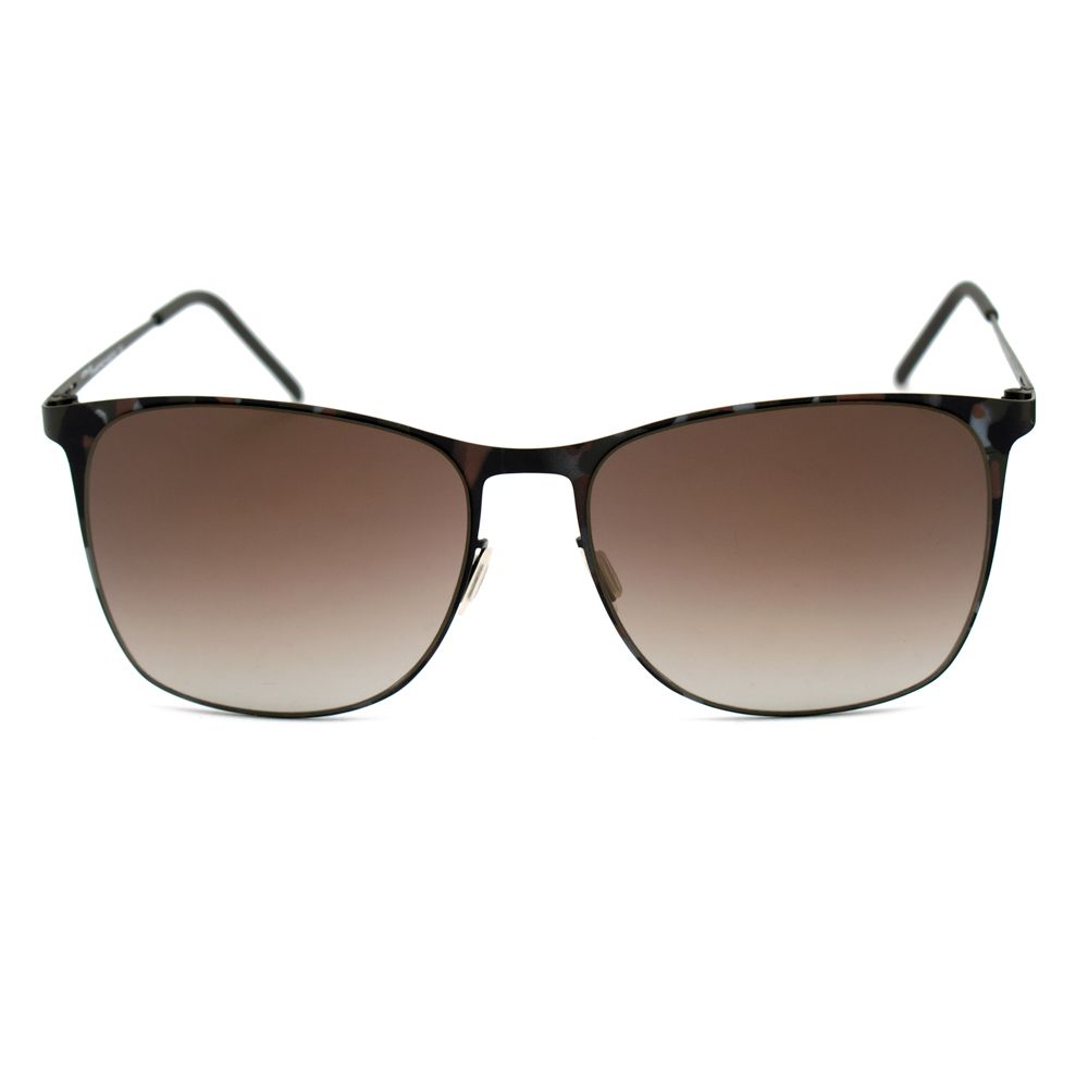Brown Metal Sunglasses