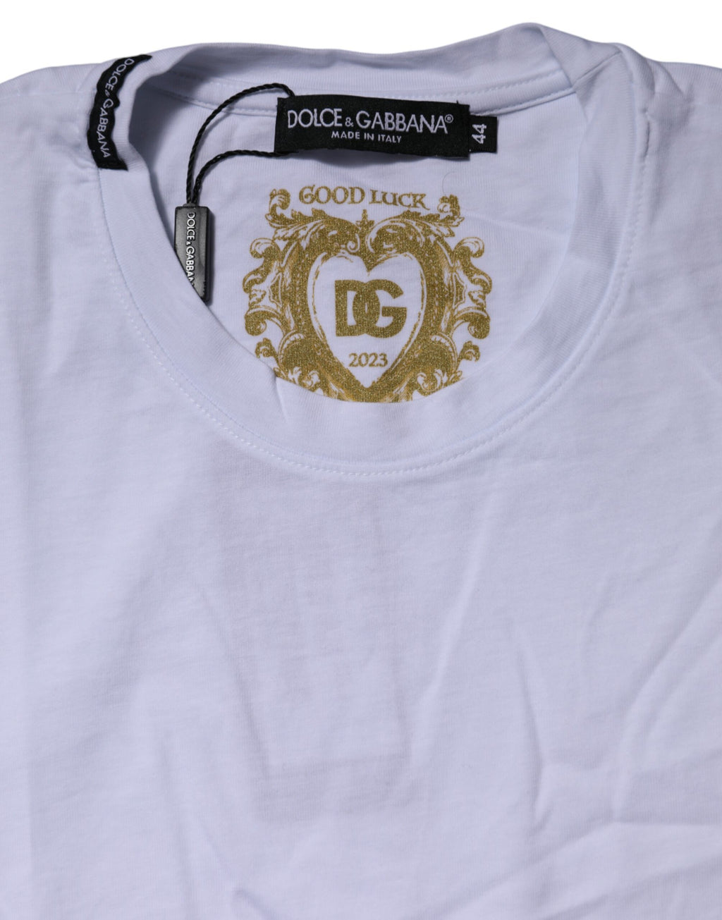 White Short Sleeves Crew Neck Top T-shirt