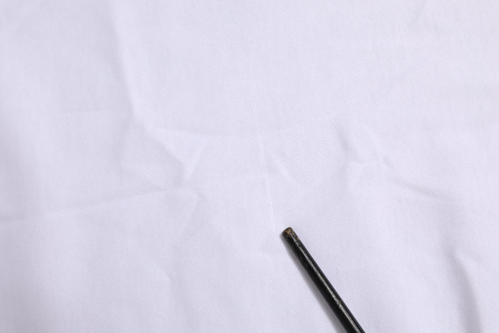 White Short Sleeves DG Logo Print Top T-shirt