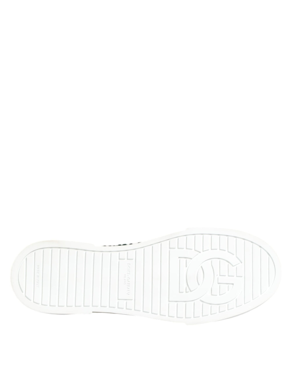 Green Portofino Crystal DG Logo Sneakers Shoes