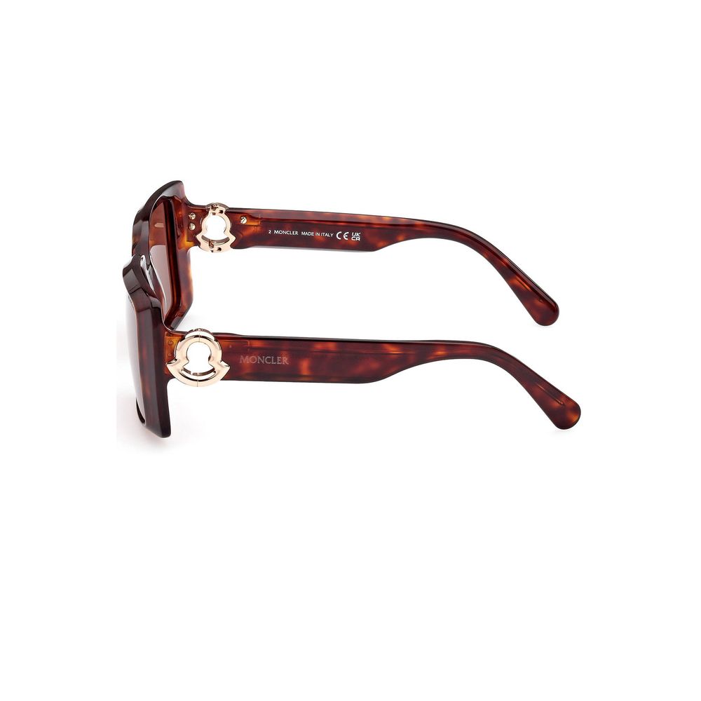 Brown Pantograph Women Sunglass