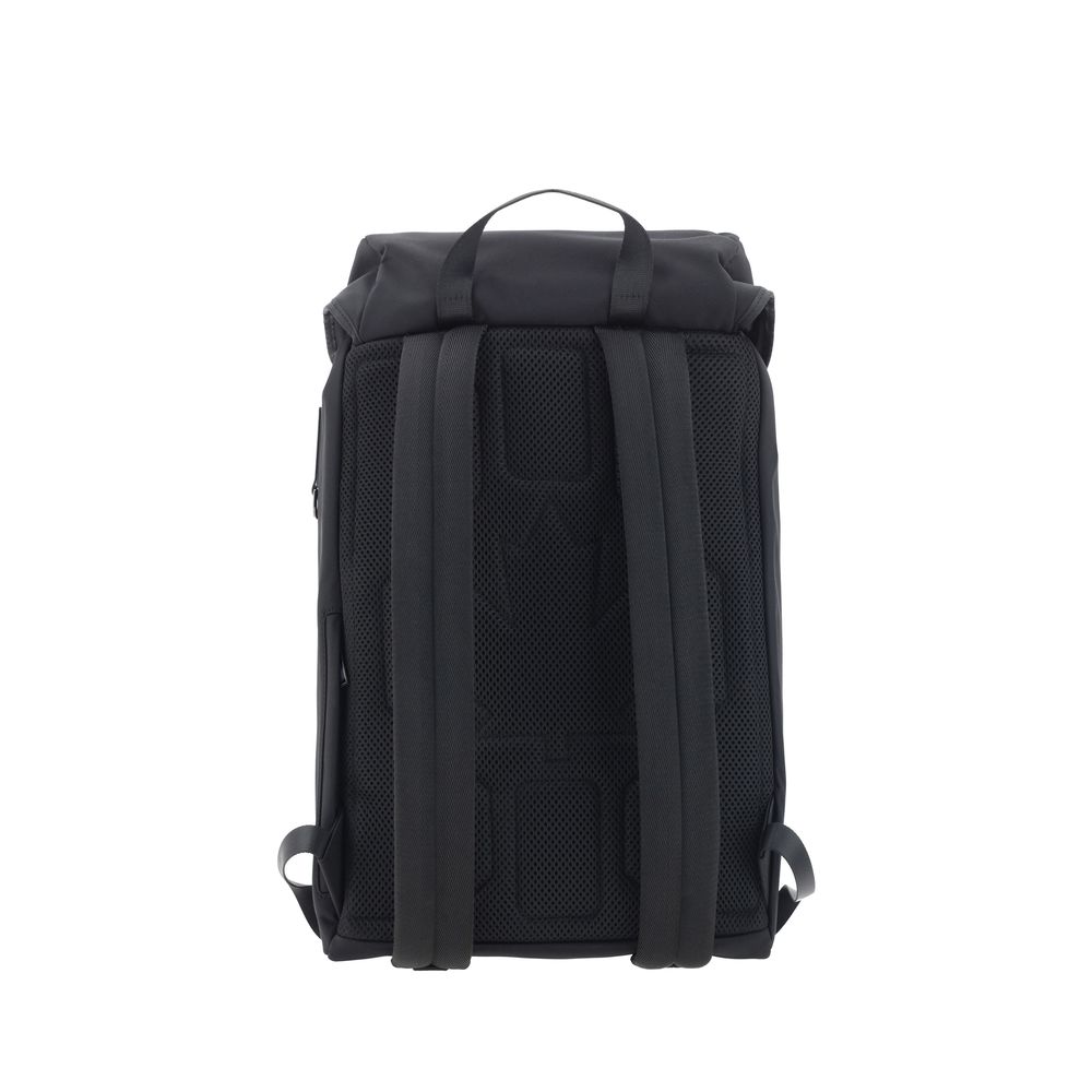 Black Nylon Backpack
