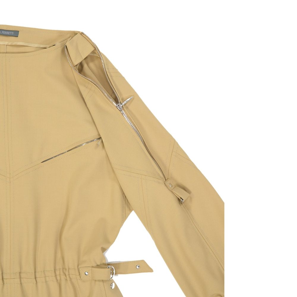 Wool Blend Mini Dress