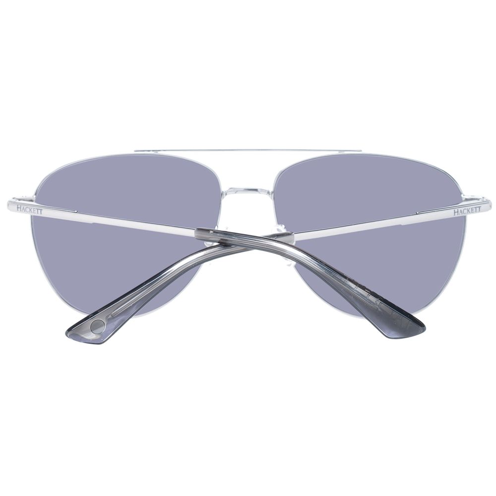 Gray Stainless Steel Sunglasses