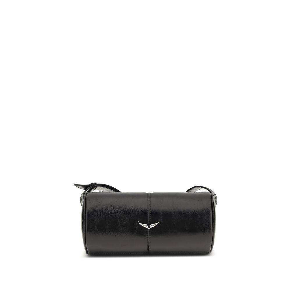 Black Leather Shoulder Bag