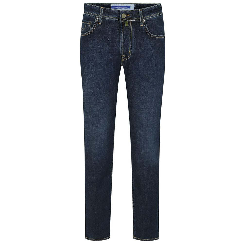 Blue Cotton Men's Jeans
