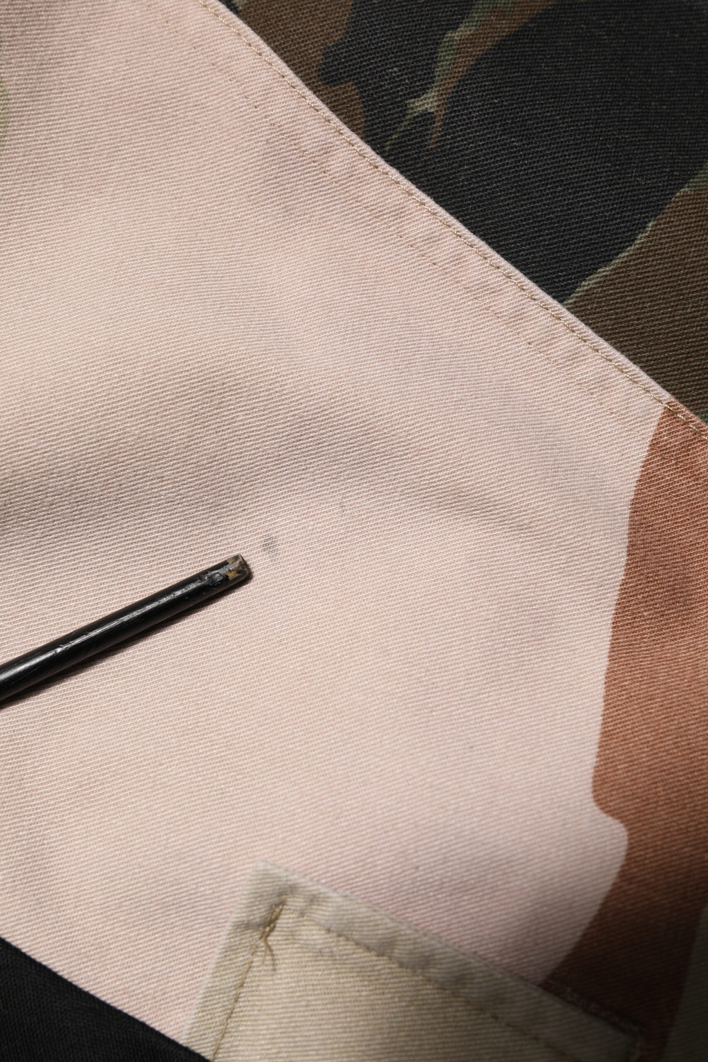 Multicolor Patchwork Cotton CrewNeck  T-shirt