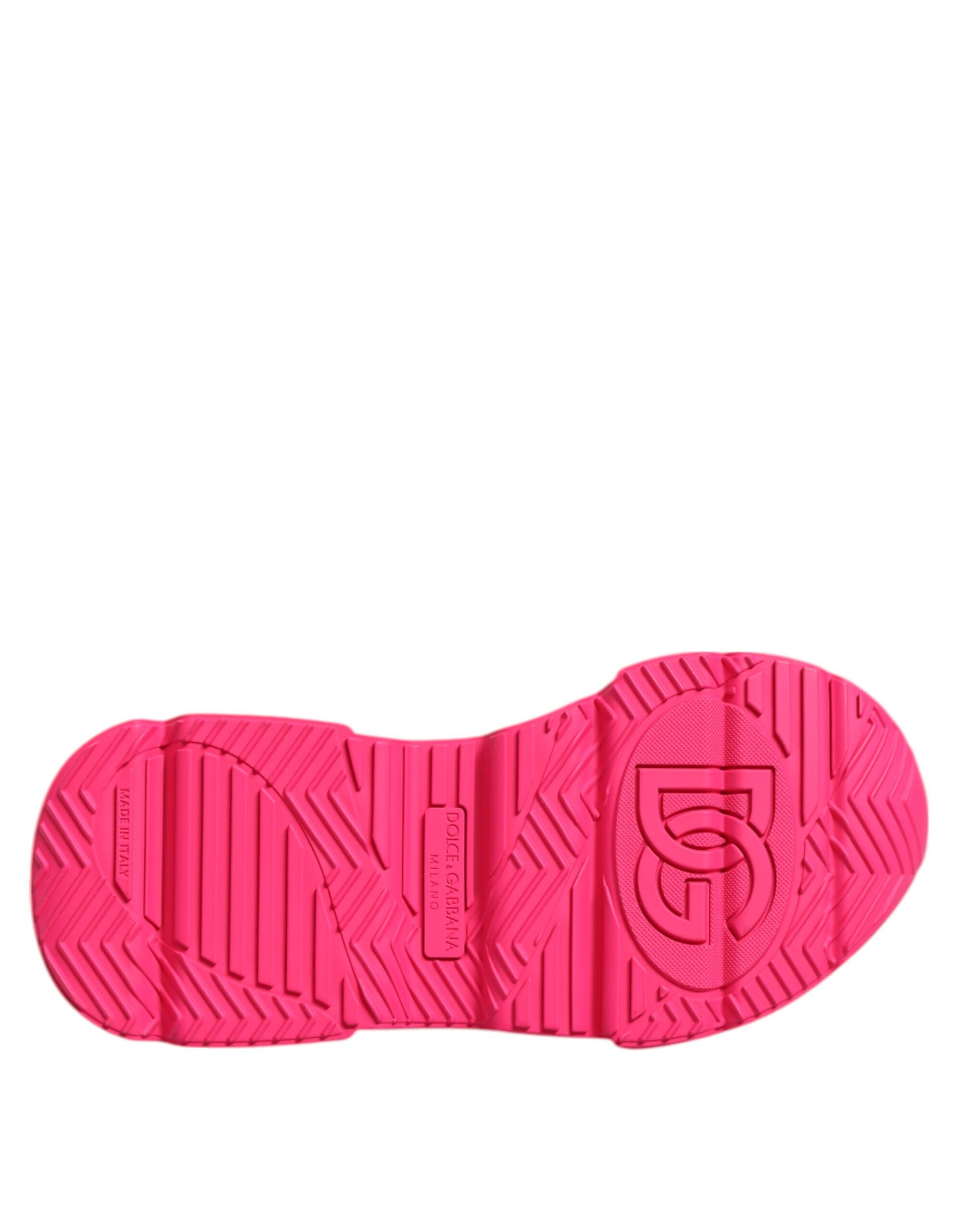 Pink Leather Daymaster Low Top Sneakers Shoes