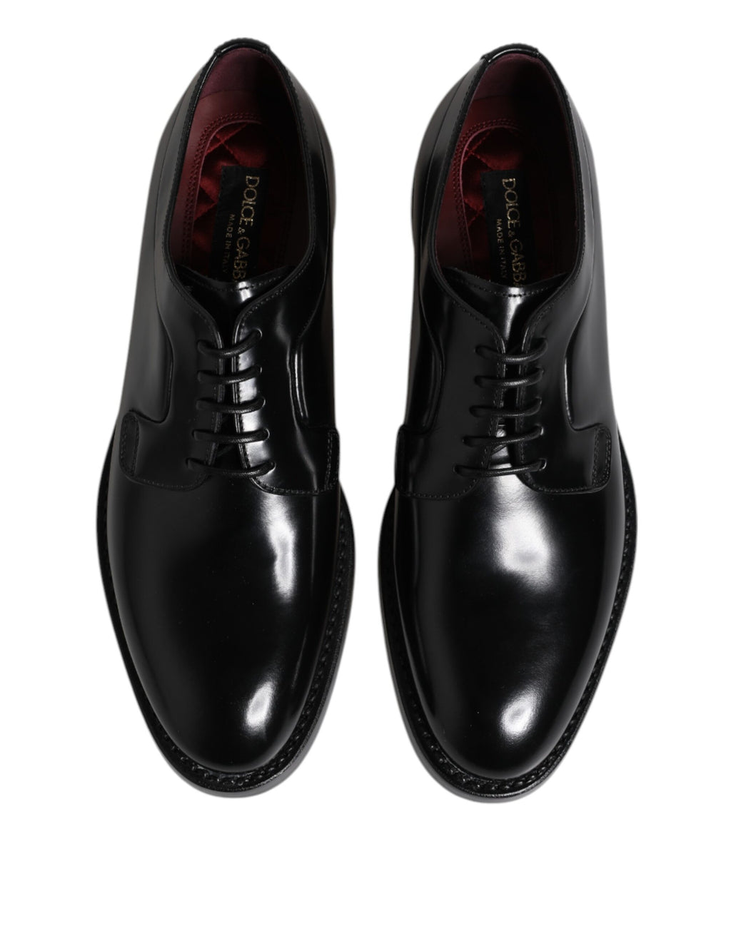 Black Calf Leather Lace Up Dress Shoes
