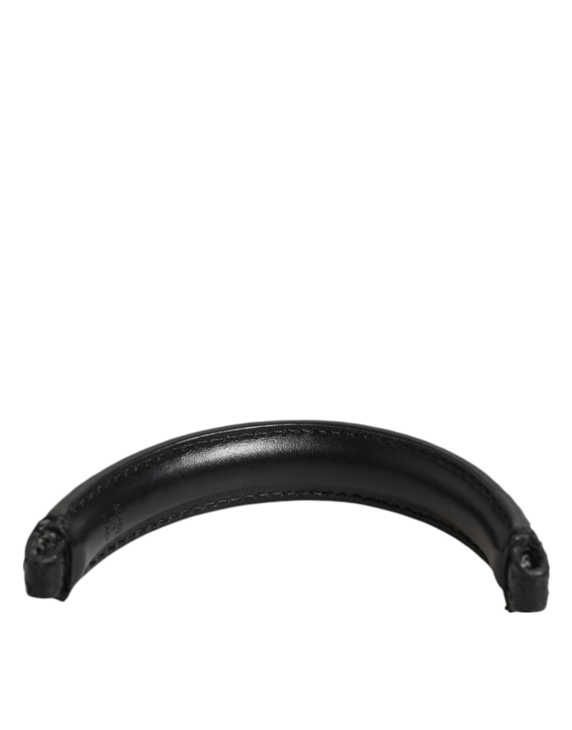 Black Small Ayers Leather Bag Handle Women Shoulder Strap