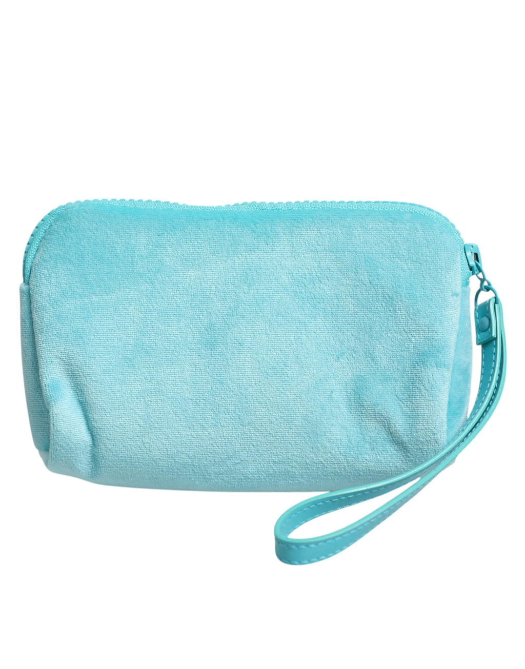 Light Blue Solid Logo Clutch Sunglasses Holder Pouch Bag