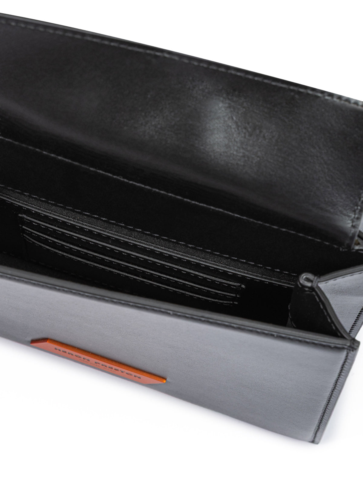 Black Leather Crossbody Bag