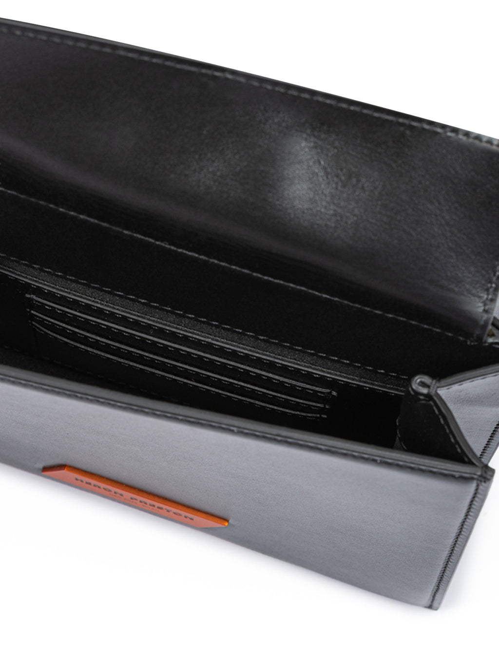 Black Leather Crossbody Bag