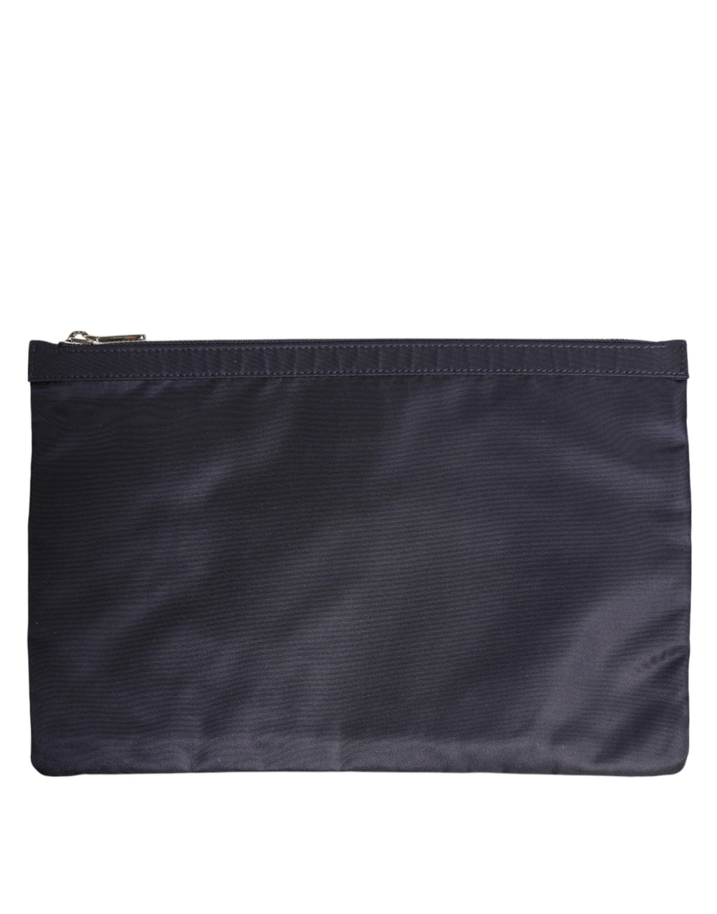 Blue DG Logo Patch Embellished Pouch Clutch Men Borse Bag