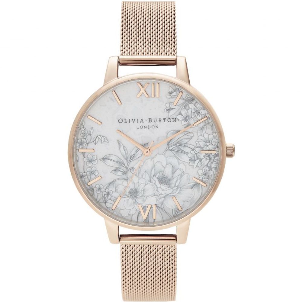 Multicolor Stainless Steel Dress Watch