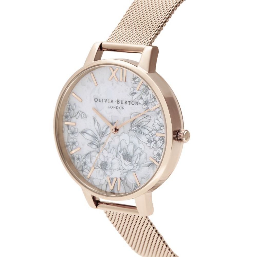 Multicolor Stainless Steel Dress Watch
