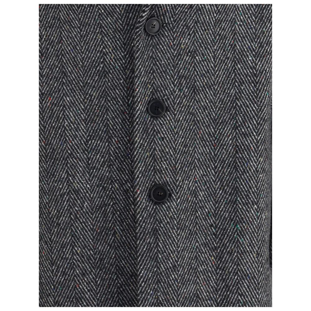 Gray Wool Coat