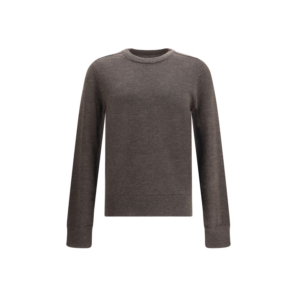Brown Wool Sweatshirt