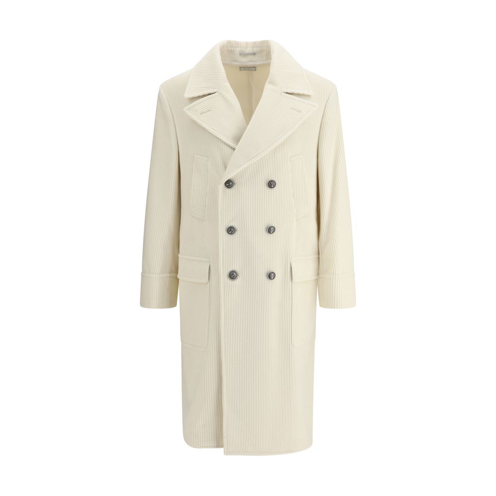 Cream Cashmere Coat