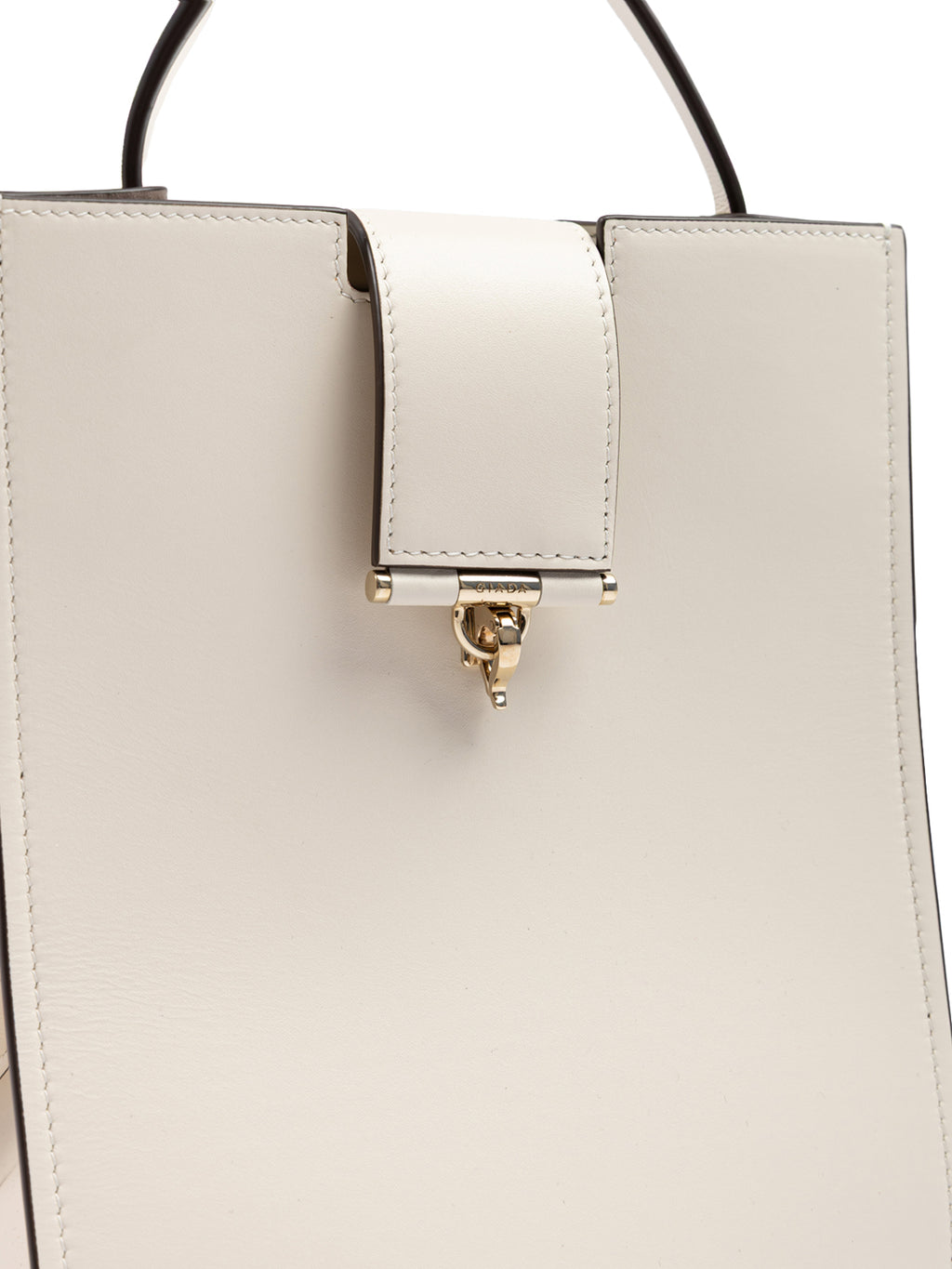 White Leather Shoulder Bag