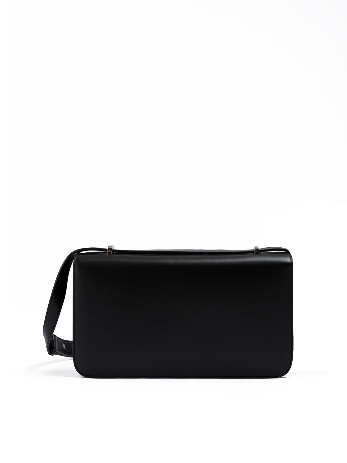 Black Leather Crossbody Bag