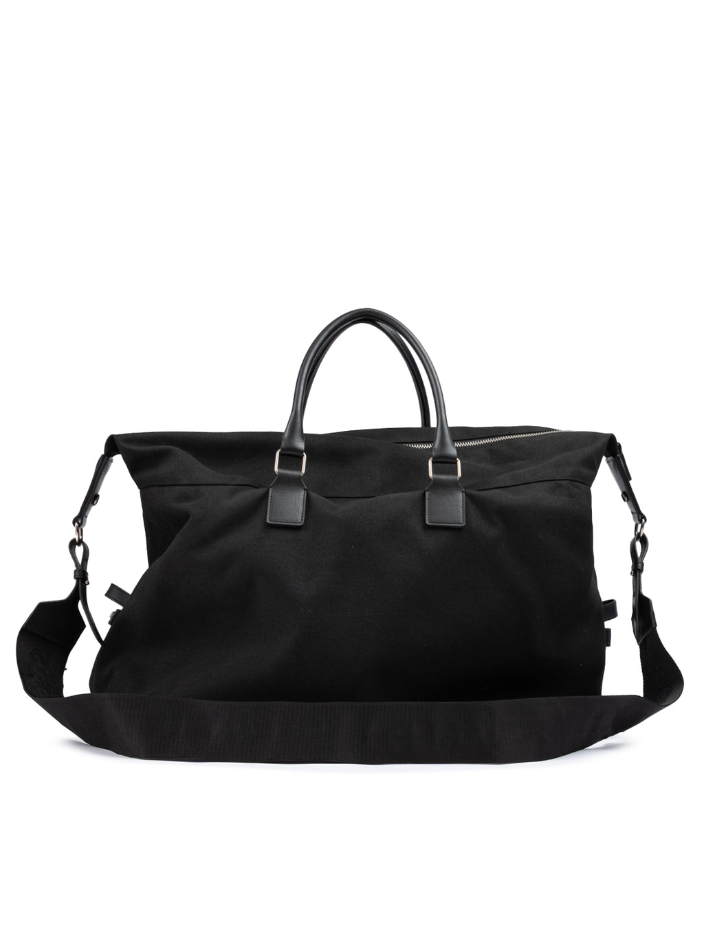 Black Fabric Weekend Travel Bag