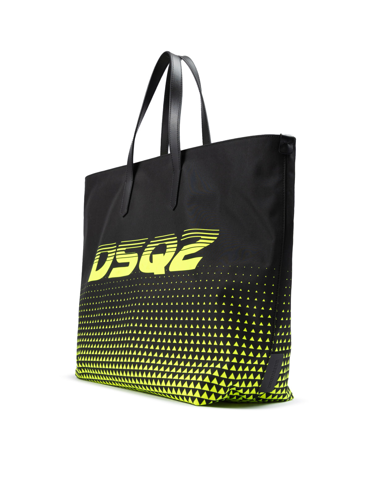 Bicolour Polyester Logo Shopping Bag