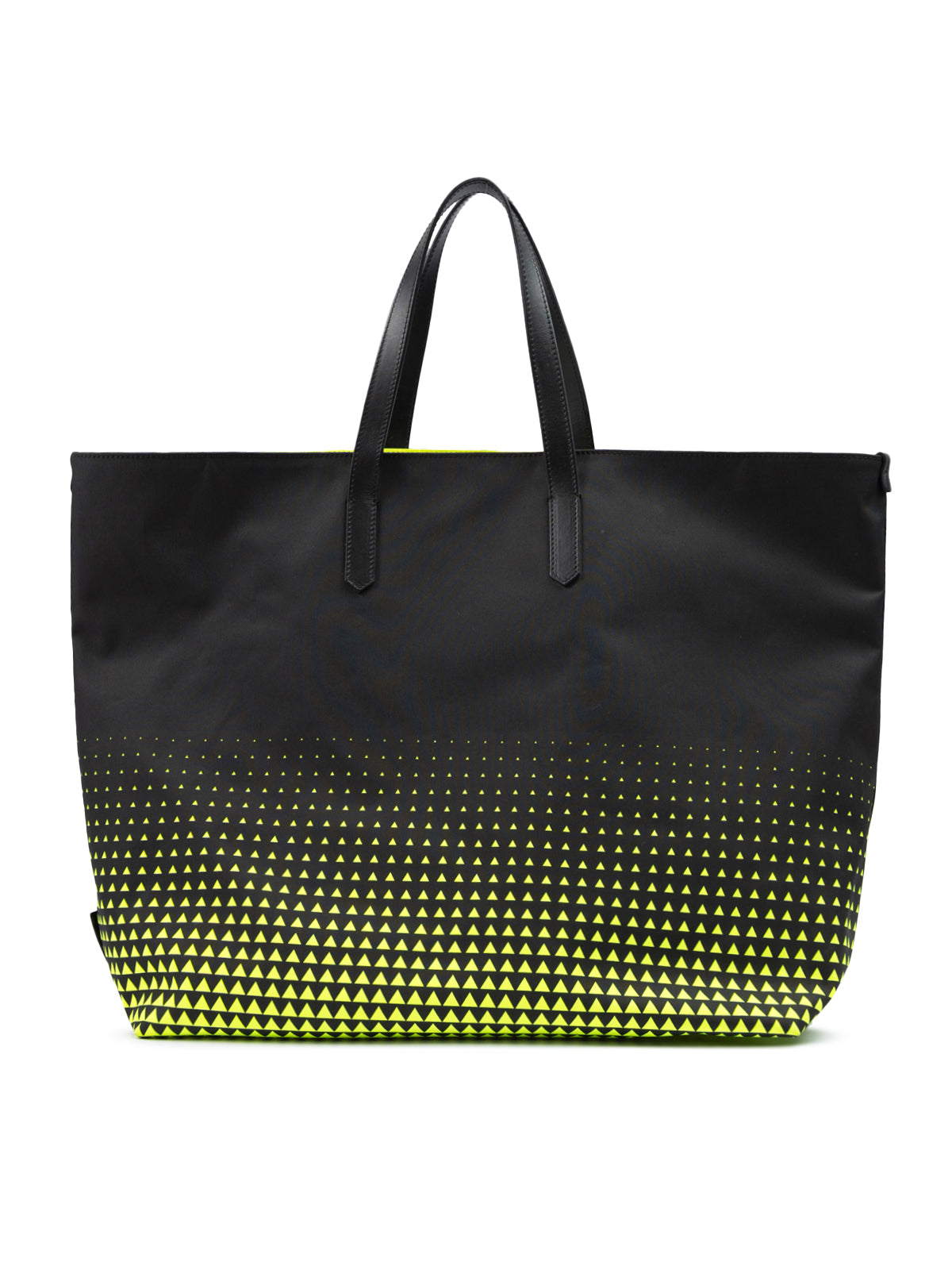Bicolour Polyester Logo Shopping Bag
