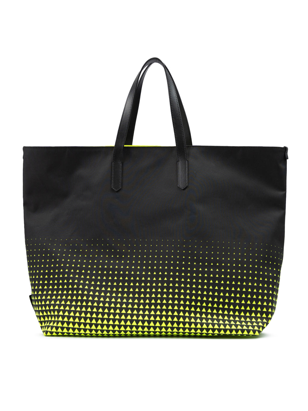 Bicolour Polyester Logo Shopping Bag