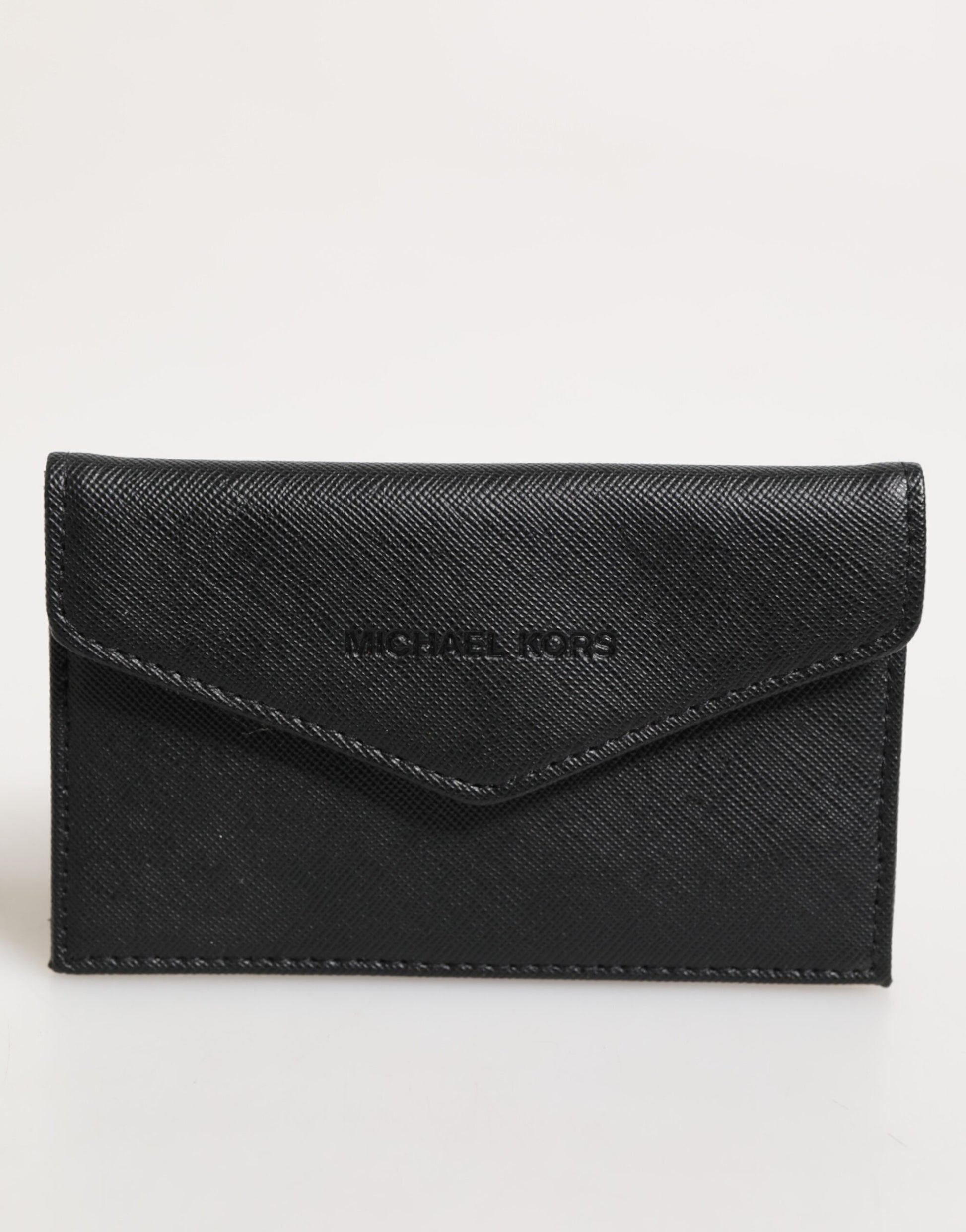 Black Saffiano Leather Envelope Holder Men's Accessory Wallet