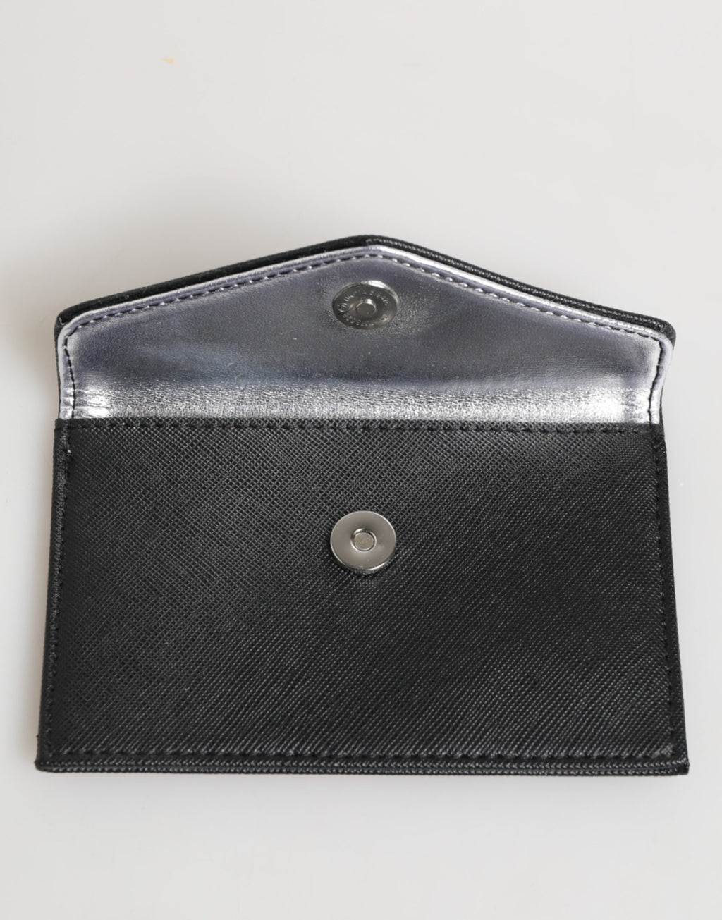 Black Saffiano Leather Envelope Holder Men's Accessory Wallet
