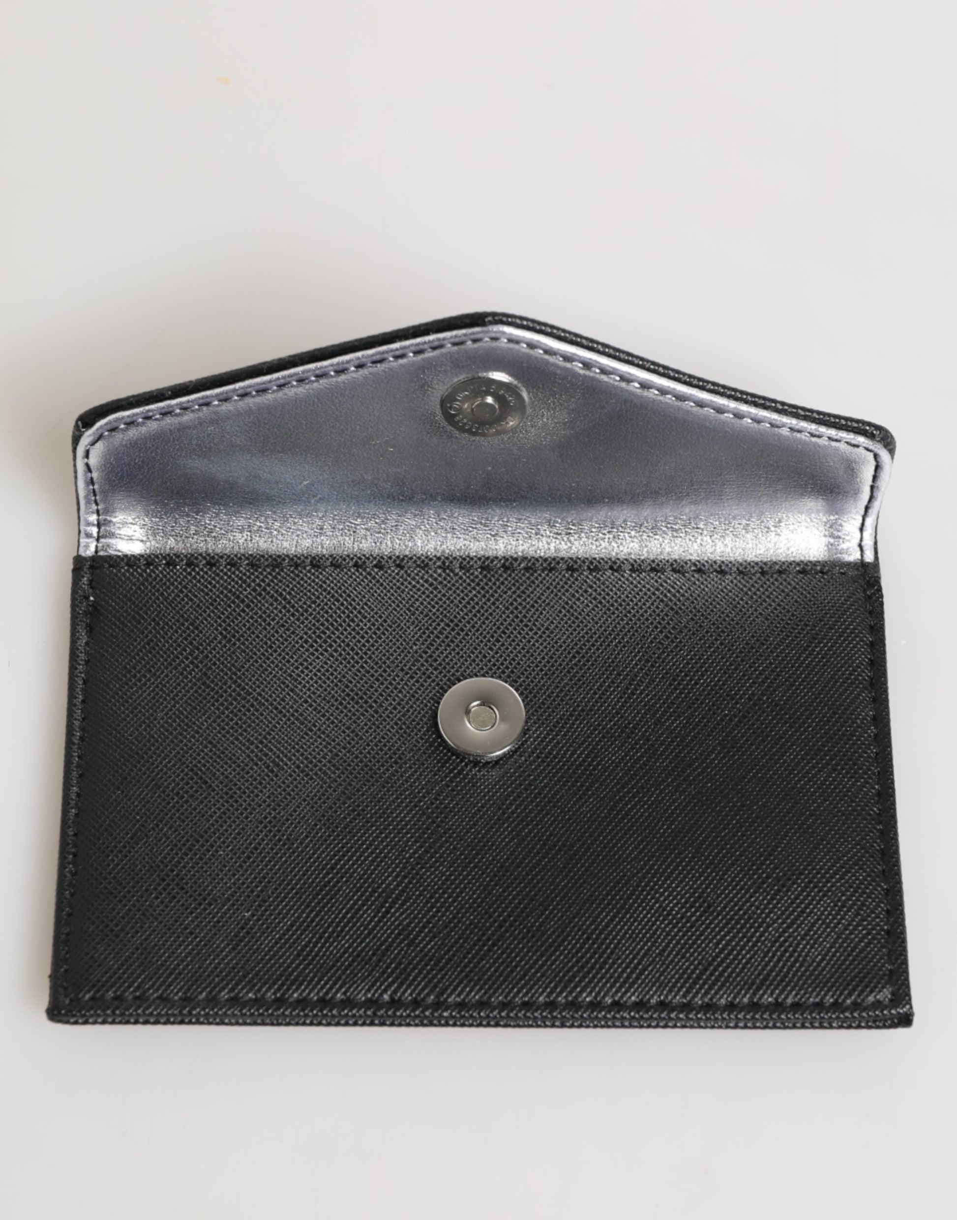 Black Saffiano Leather Envelope Holder Men's Accessory Wallet