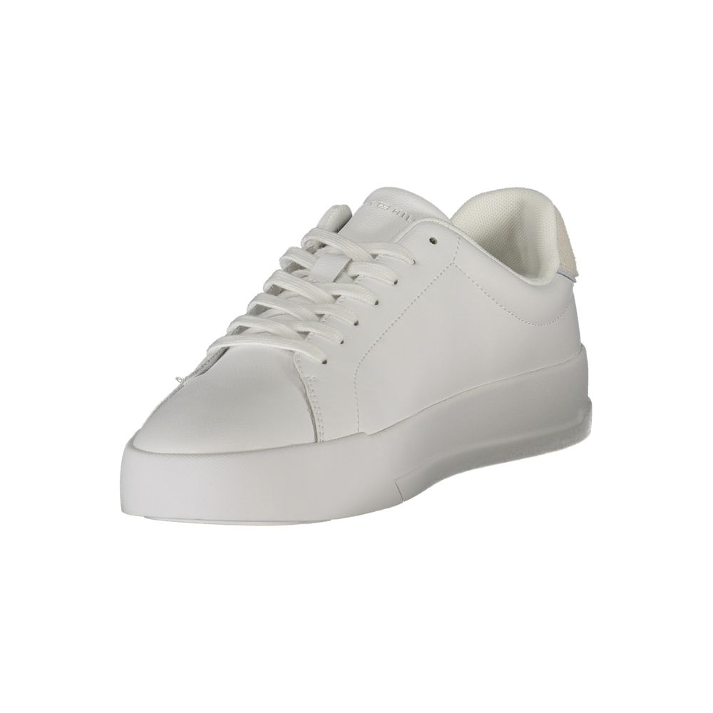 White Leather Men Sneaker