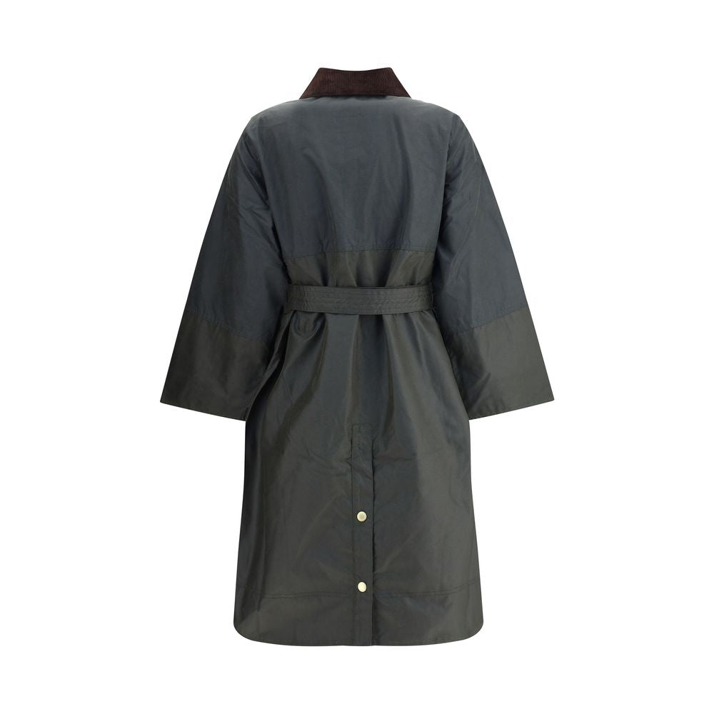 Green Cotton Coat
