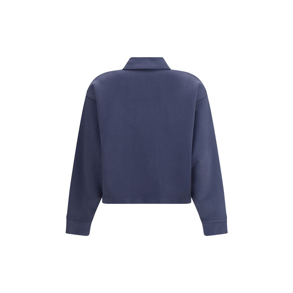Blue Cotton Sweatshirt