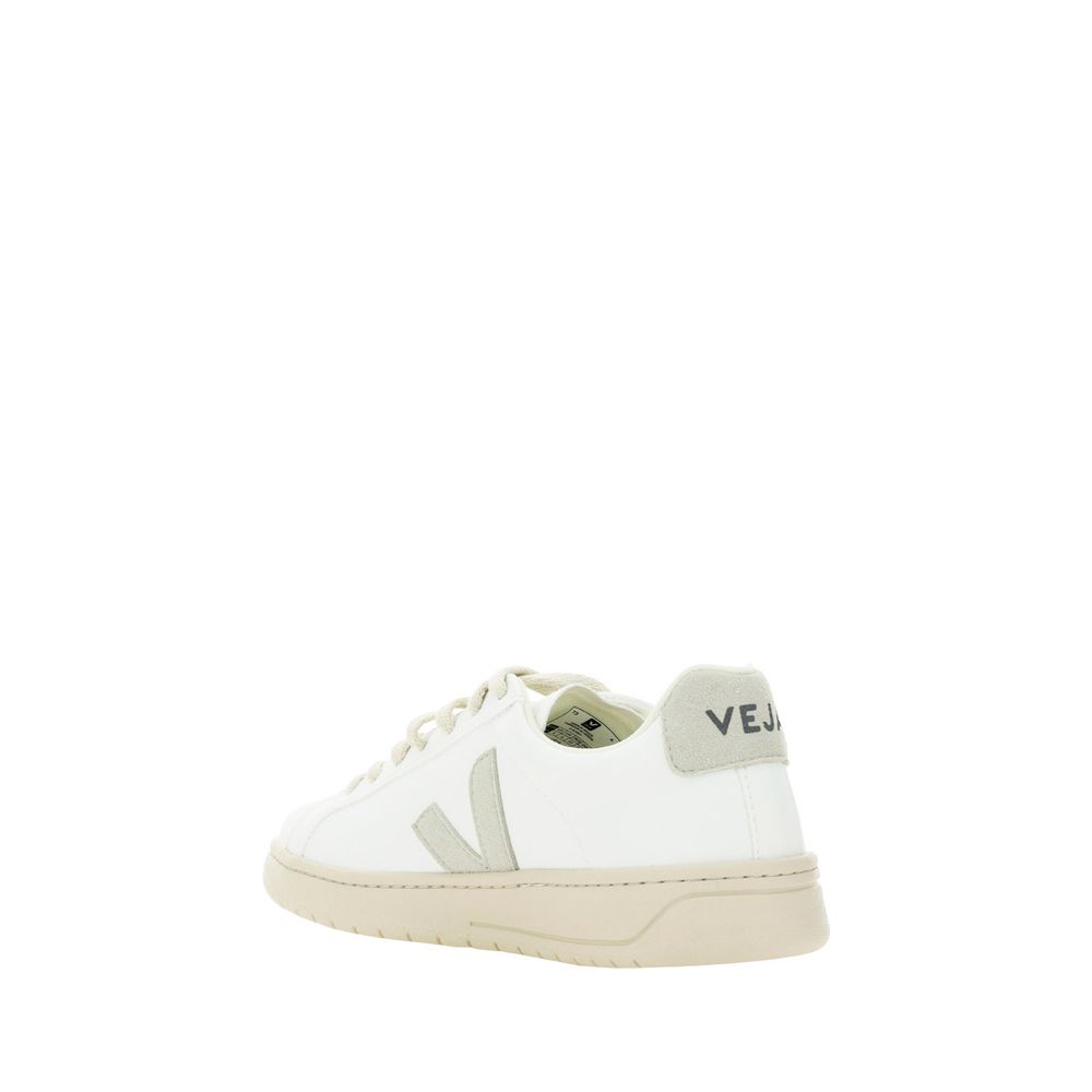 White Rubber Low Top Sneakers