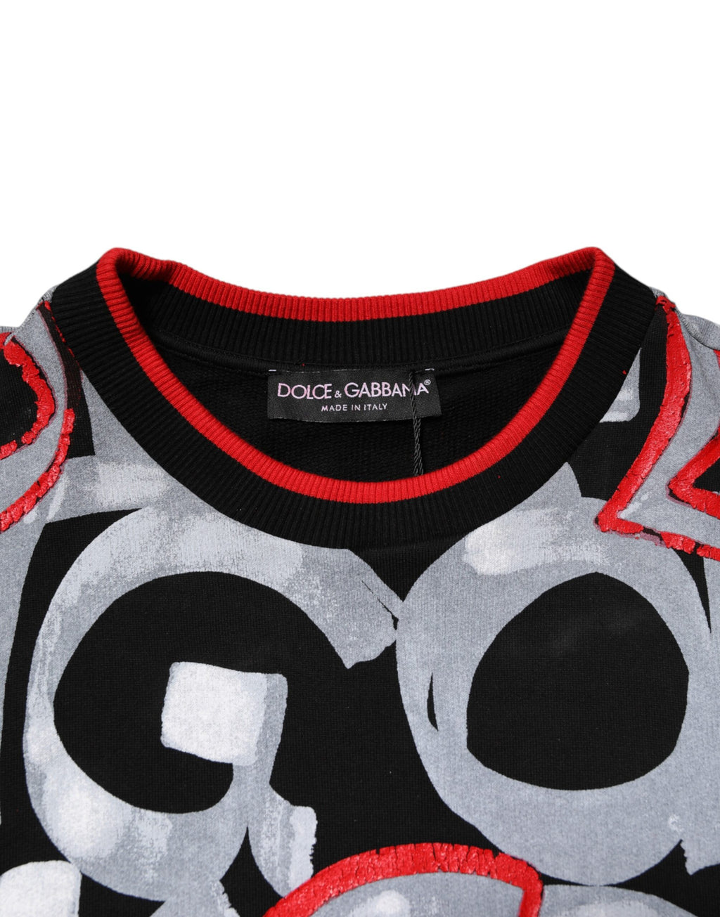 Multicolor Logo Monogram Crew Neck Sweater