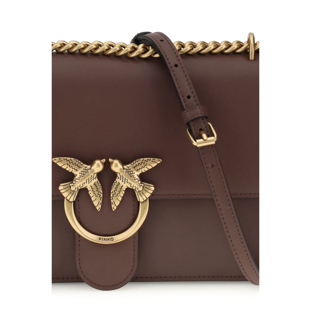 Brown Calf Leather Bos Taurus Shoulder Bag