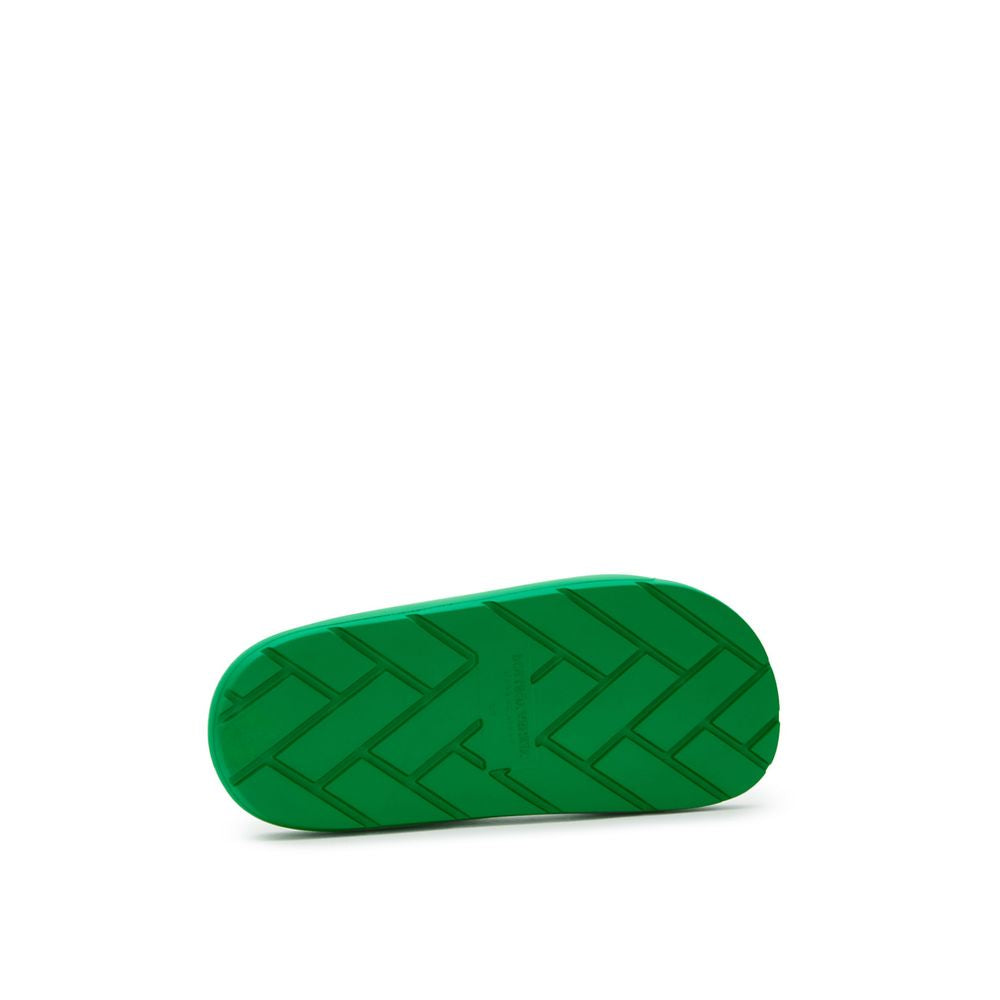 Green Cotton Slippers