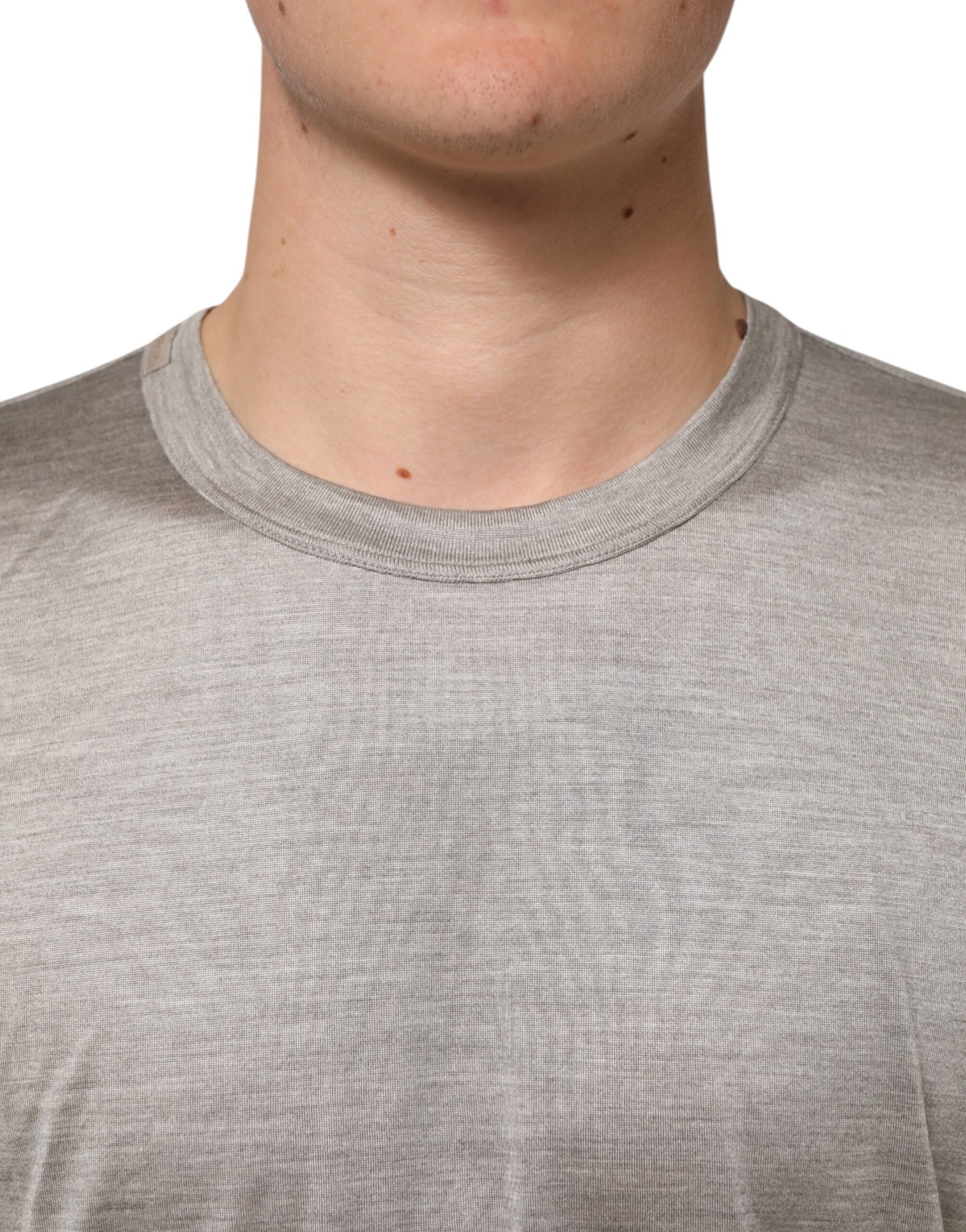 Beige Hazelnut Cotton Shortsleeve Shirt T-shirt