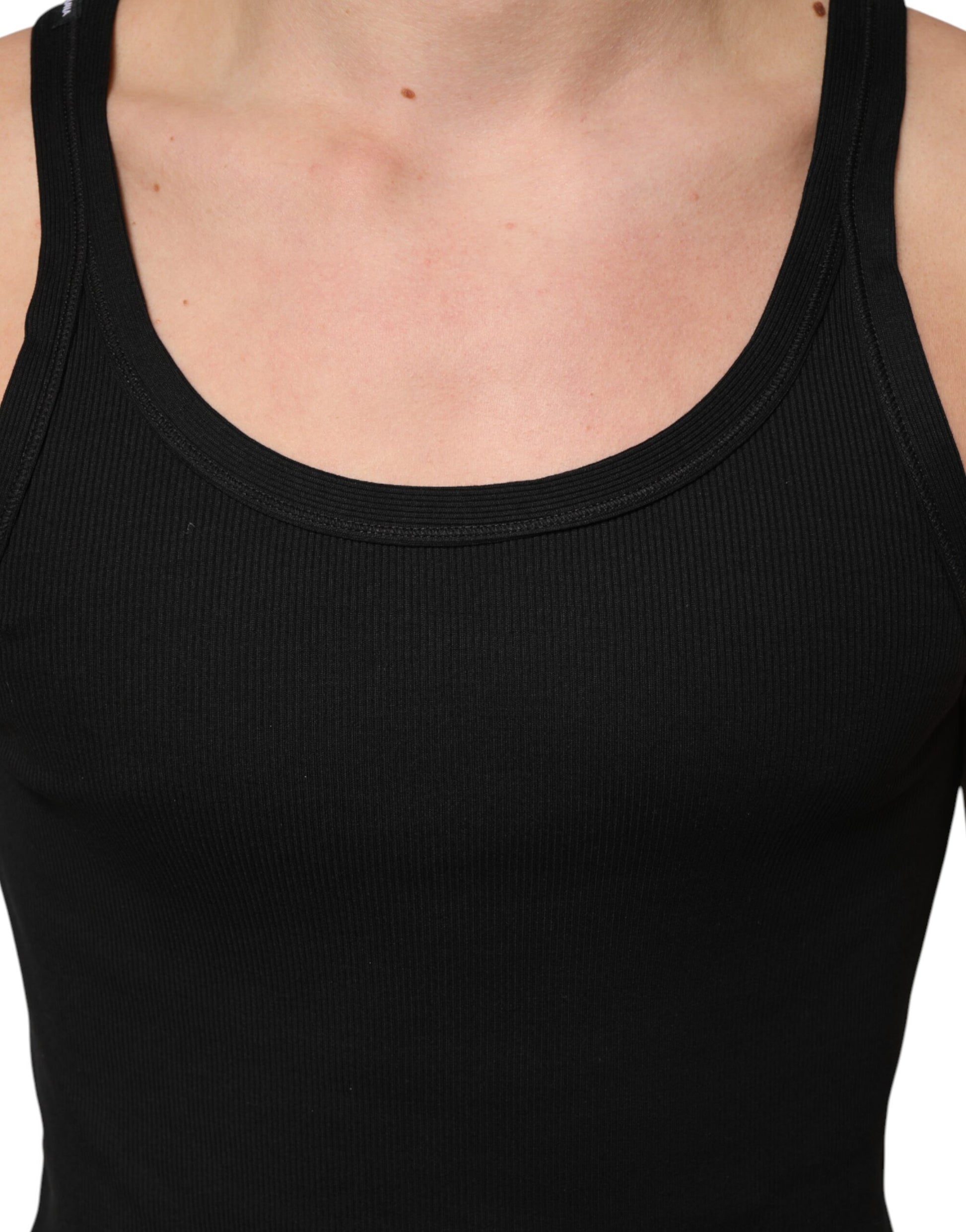 Black Tank Sleeveless Underwear Men T-shirt