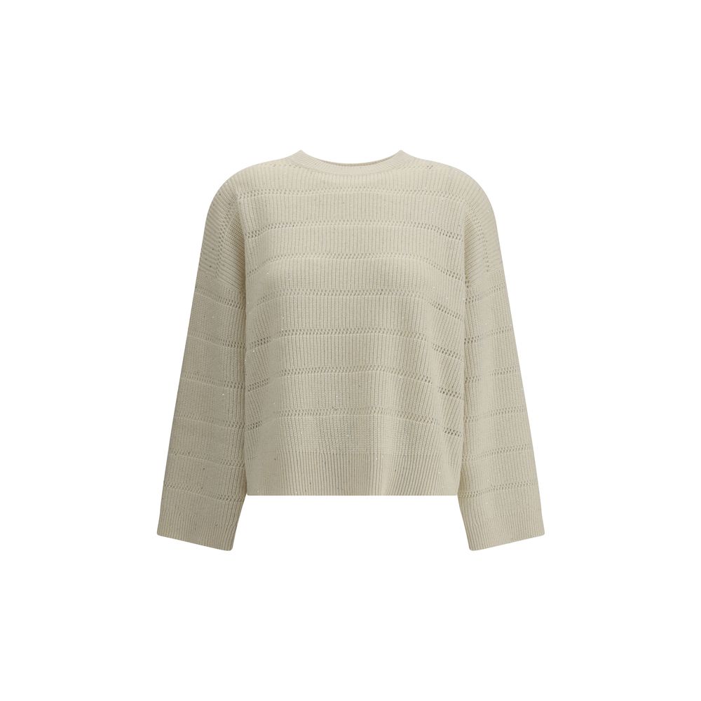 White Cashmere Cashmere Sweater