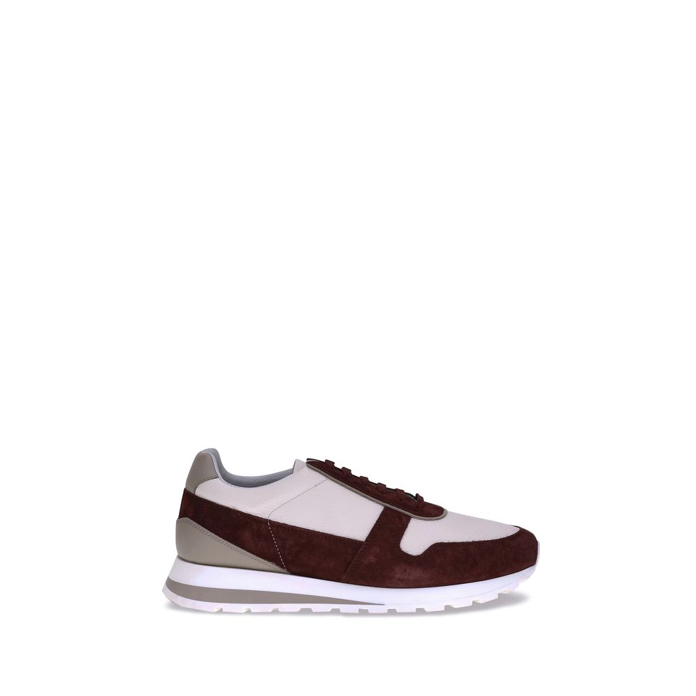 Multicolor Calf Leather Bos Taurus Platform Sneakers
