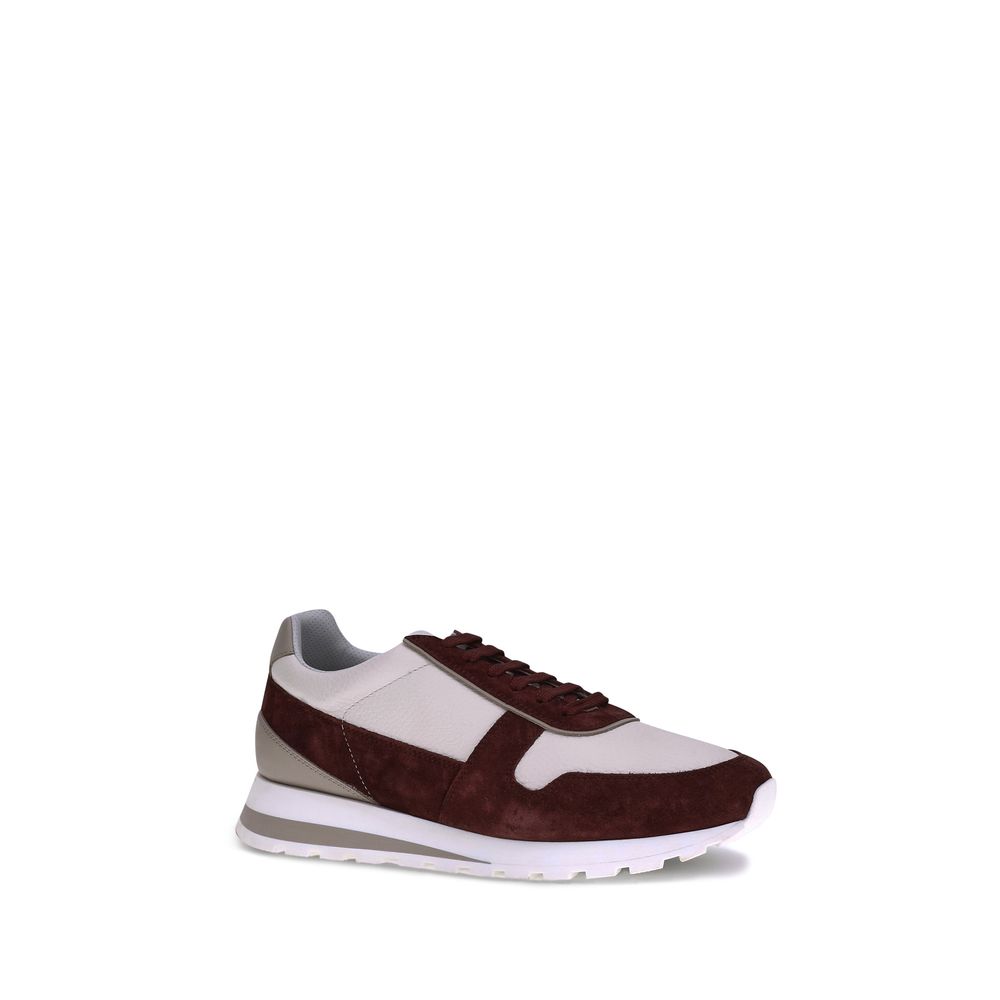 Multicolor Calf Leather Bos Taurus Platform Sneakers