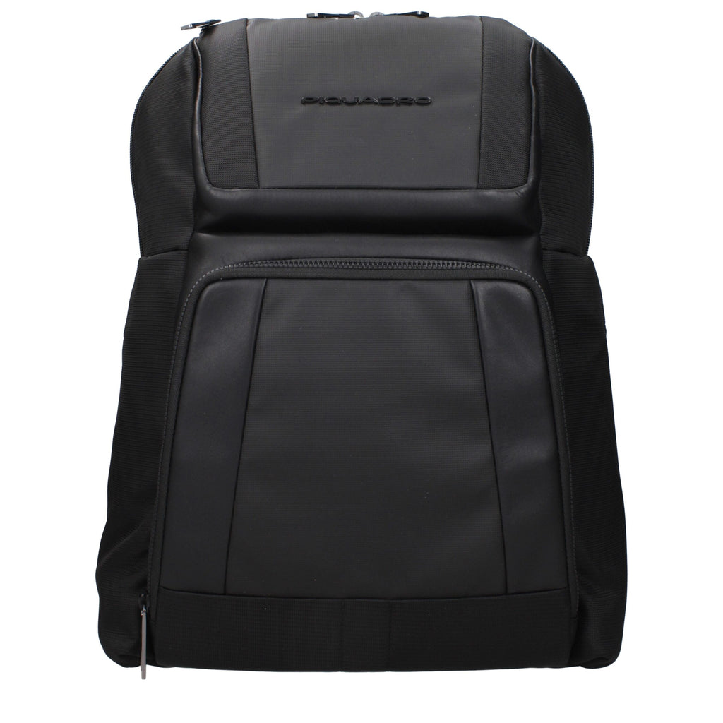 Black Nylon Backpack