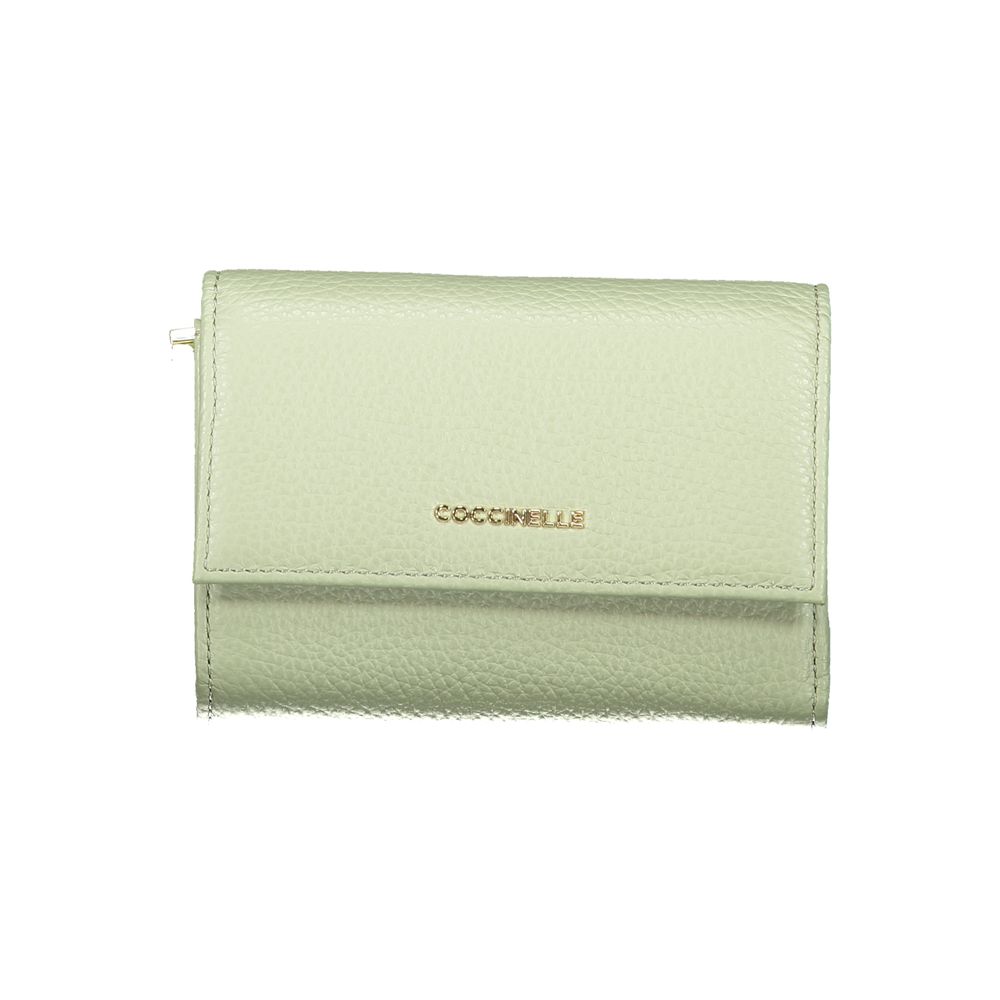 Green Leather Women Wallet