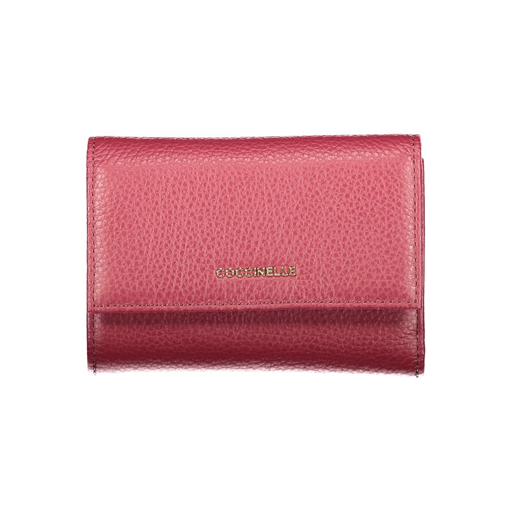 Purple Leather Women Wallet