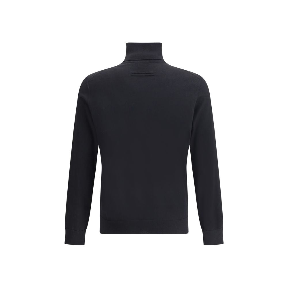 Black Cashmere Turtleneck