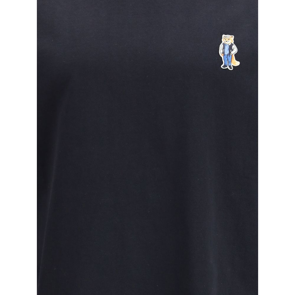 Black Cotton T-Shirt